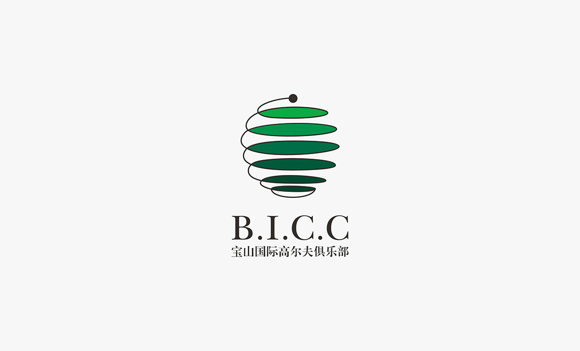 寶山高爾夫俱樂(lè)部品牌標(biāo)志設(shè)計(jì)